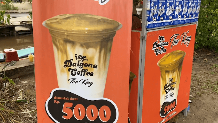 Ice Dalgona Coffee The King